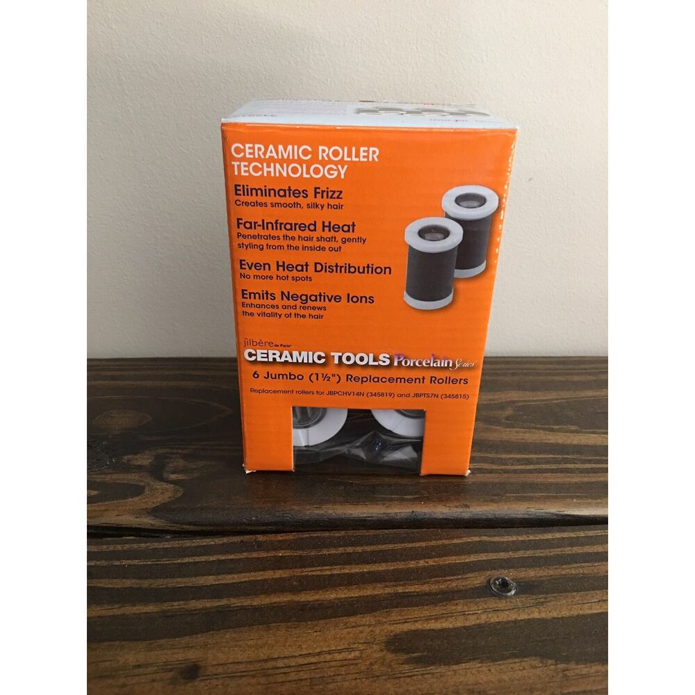 Ceramic Tools Porcelain 6 Jumbo 1.5” Replacement Rollers